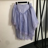 SUPER WHOLESALE | Lace Skirt Set with Beadeau Top