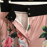 SUPER WHOLESALE | Rose Printed Shirt Set