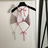 SUPER WHOLESALE | Velvet Bikini Set with Rope