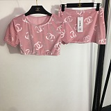 SUPER WHOLESALE | Velvet Skirt Set