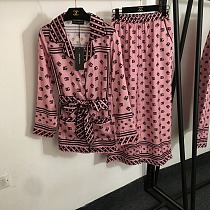 SUPER WHOLESALE | Monogram Printed Shirt Set