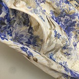 SUPER WHOLESALE | Cut-out Printed Long Dress