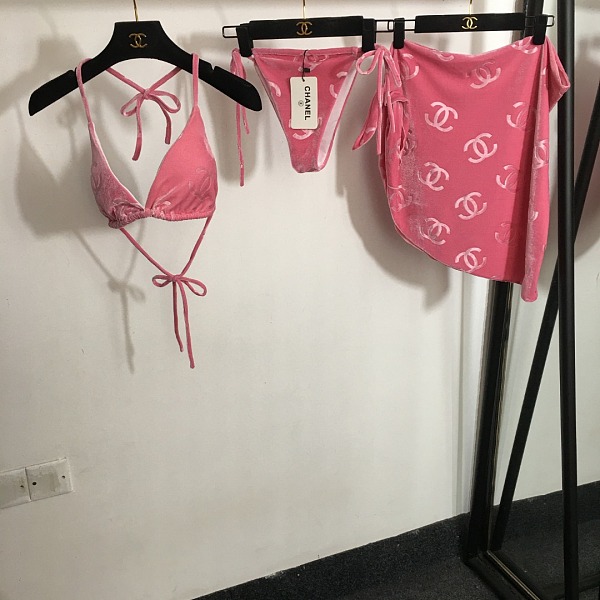 SUPER WHOLESALE | Velvet Bikini Set with Rope