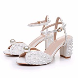 SUPER WHOLESALE | Pearl Open-toe Sandals