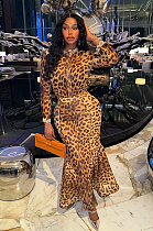 SUPER WHOLESALE | Leopard Dress