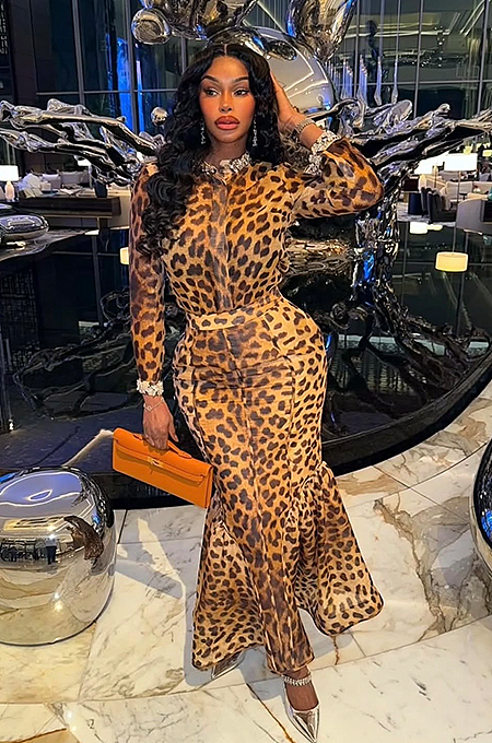 SUPER WHOLESALE | Leopard Dress