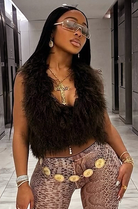 SUPER WHOLESALE | Furry Halter Top