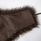 SUPER WHOLESALE | Furry Halter Top