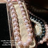 SUPER WHOLESALE | Pearl Necklace * Earrring(13mm)