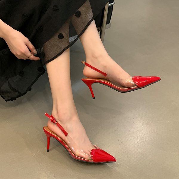 SUPER WHOLESALE | Pointed Heart Heels