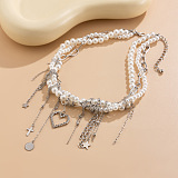 SUPER WHOLESALE |Pearl Chain Necklace