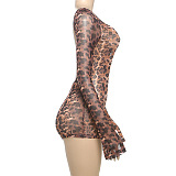 SUPER WHOLESALE |  Leopard Romper