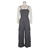 SUPER WHOLESALE |  Cargo Jumpsuit