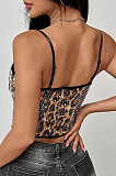 SUPER WHOLESALE |  Leopard Sequin Tank