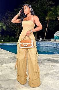 SUPER WHOLESALE |  Cargo Jumpsuit