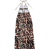 SUPER WHOLESALE |  Halter Open-back Dress