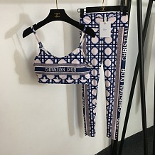 SUPER WHOLESALE | Printed Legging Suit with Tank Top