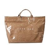 SUPER WHOLESALE |  Big Size Tote Bag in Camel