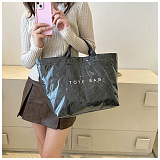 SUPER WHOLESALE |  Big Size Tote Bag in Black