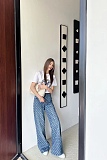 SUPER WHOLESALE | Old Money Monogram Jeans