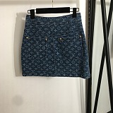 SUPER WHOLESALE | Old Money Monogram Skirt