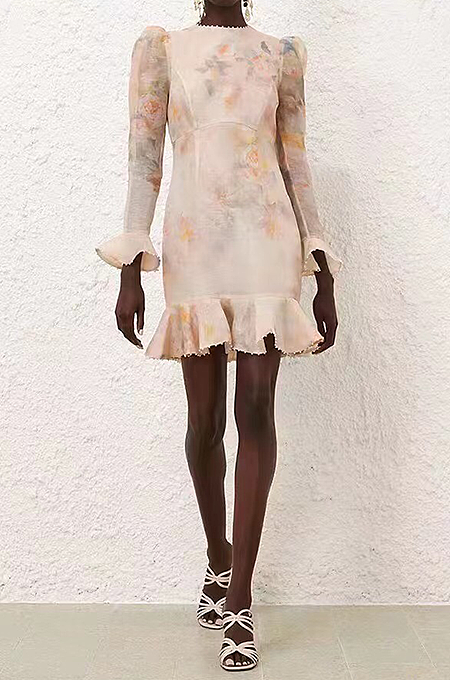 SUPER WHOLESALE | Printed Long Dress