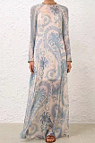SUPER WHOLESALE | Printed Long Dress