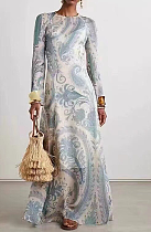 SUPER WHOLESALE | Printed Long Dress