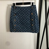 SUPER WHOLESALE | Old Money Monogram Skirt