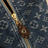 SUPER WHOLESALE | Old Money Monogram Denim Skirt Set