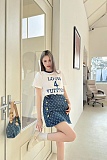 SUPER WHOLESALE | Old Money Monogram Skirt