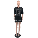 SUPER WHOLESALE |  Bling Bling Shirt Dress