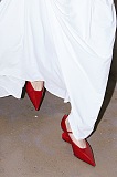 SUPER WHOLESALE | Mary Jane Pumps in Red