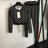 SUPER WHOLESALE |  Monogram Legging Set