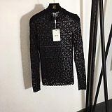 SUPER WHOLESALE |  Monogram See-through Blouse