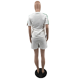 SUPER WHOLESALE | Embossed Shorts Set