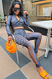 SUPER WHOLESALE |  Monogram Patchwork Legging Set