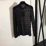 SUPER WHOLESALE |  Monogram See-through Blouse