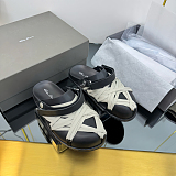 SUPER WHOLESALE | Megalaced Leather  Mules for Women