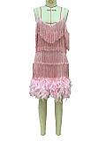 SUPER WHOLESALE | Fringe Maxi Dress