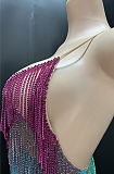 SUPER WHOLESALE |Rainbow Fringe Dress