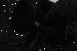 SUPER WHOLESALE | Sequins Patchwork Strapless Dress(Pre order)