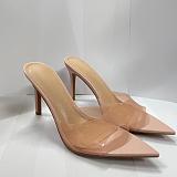 SUPER WHOLESALE | Transparent Open-toe Heels Sandal