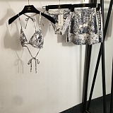 SUPER WHOLESALE | Printed Bikini with Rope