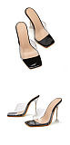 SUPER WHOLESALE | Transparent Heels Sandal