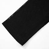 SUPER WHOLESALE | Patchwork See-through Dress