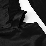 SUPER WHOLESALE | Patchwork See-through Dress
