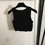 SUPER WHOLESALE | Knitted Crop Tank Top
