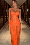 SUPER WHOLESALE |  Strapless Lace Dress