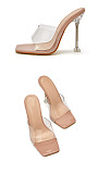 SUPER WHOLESALE | Transparent Heels Sandal